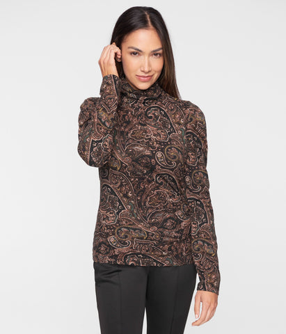 Mulberry Paisley Print